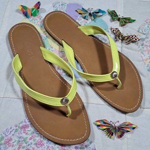 Talbots |  Yellow Sandals | Size 9 🦋